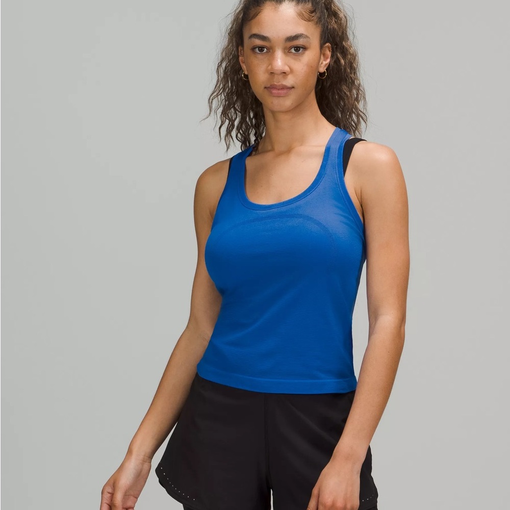 NWT Lululemon Swiftly Tech Racerback Tank Top 2.0 Race Length (Blazer Blue)